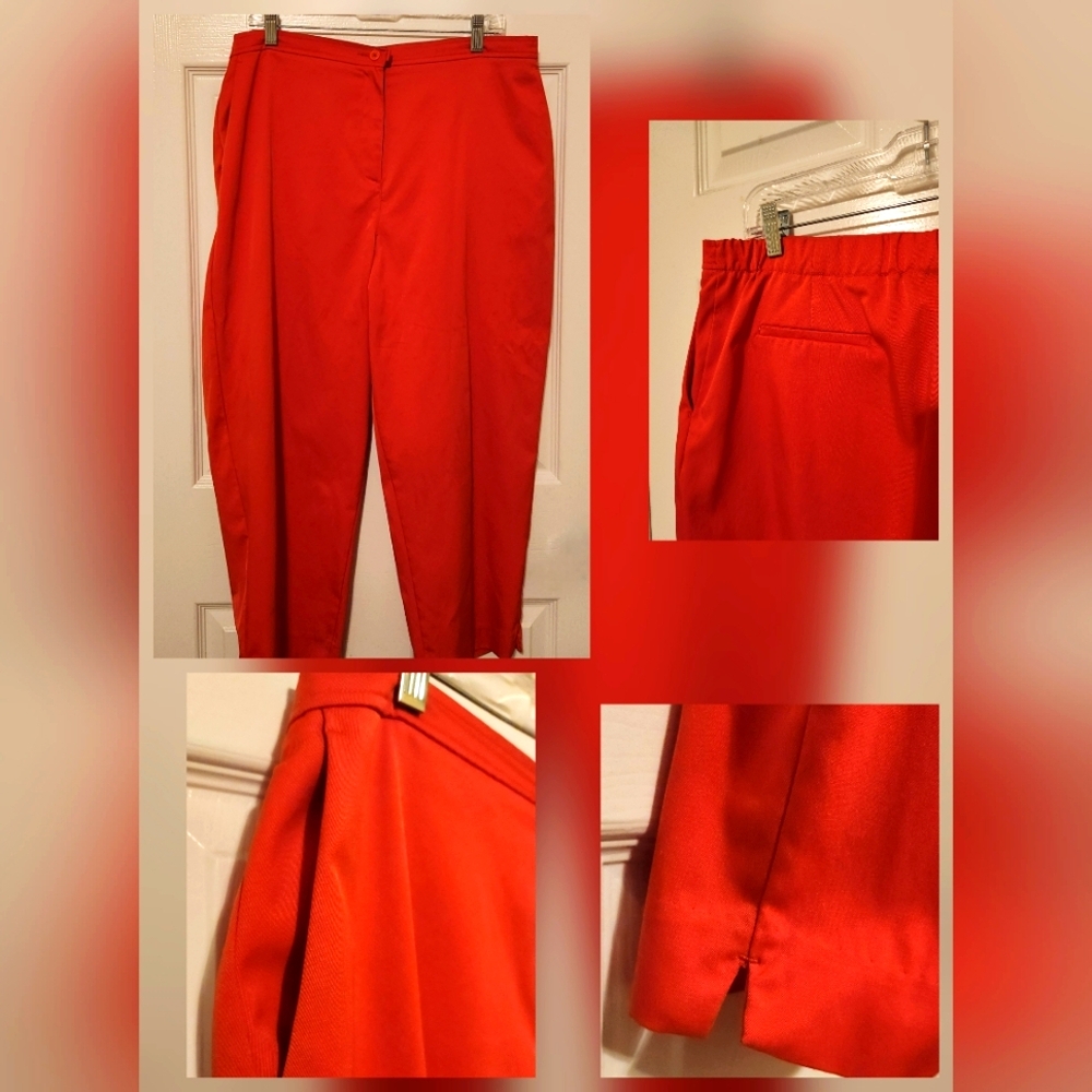 CB Collections - Capris In Bright Orange